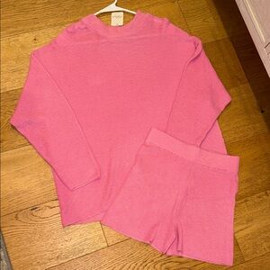 Free People Pink Set